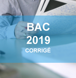 Bac 2019  le corrigé de lépreuve de sciences en première 