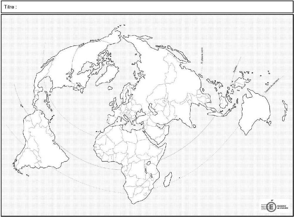 carte de geographie bac