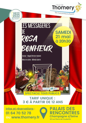 Spectacle "Les messagères de Rosa Bonheur"
