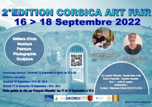 CORSICA ARTS FAIR - 2EME EDITION - Journées du Patrimoine 2022