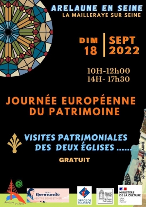 Visite libre de la chapelle seigneuriale d'Harcourt - Journées du Patrimoine 2022