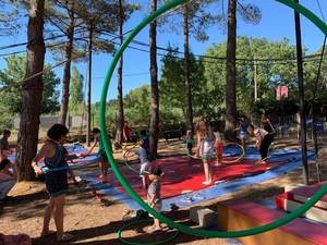 Cours collectif de hula-hoop - Festival 2022