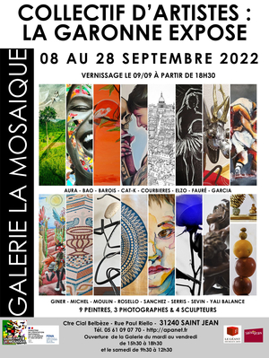 [Exposition] Collectif La Garonne Expose 08-28/09