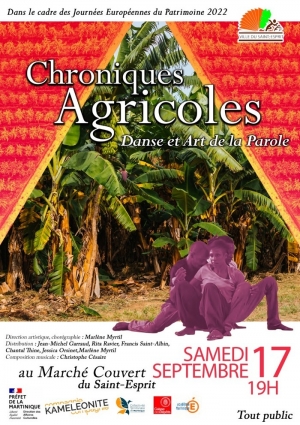 Saint-Esprit / Représentation "Chroniques Agricoles" - Journées du Patrimoine 2022
