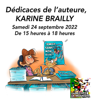Karine Brailly dédice "Jamais sans mon auxi !"