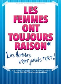 LES FEMMES ONT TOUJOURS RAISON, LES HOMM