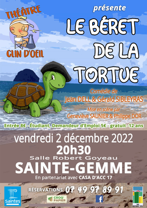 Théâtre Le Béret de la Tortue SAINTE-GEMME 17250