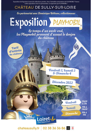 Exposition Playmobil au château de Sully Sur Loire - Loiret