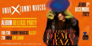 Amar (release party) + Tommy Marcus