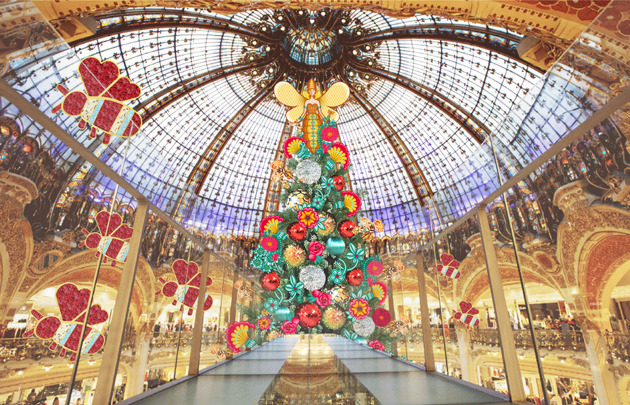 Vitrines de Noël des grands magasins - Grands magasins à Paris, Paris