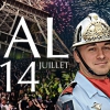 affiche Bal des pompiers du 14 juillet à Vincennes 