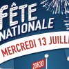 affiche Fête Nationale à Dugny : concert, retraite aux flambeaux et feu d'artifice
