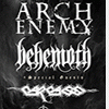 affiche ARCH ENEMY + BEHEMOTH + CARCASS + UNTO OTHERS