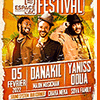 affiche DANAKIL / YANISS ODUA & ARTIKAL B. - MAJIN MUSICMAN,CHAKA MEKA, SOVA F.