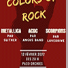 affiche COLORS OF ROCK 2022
