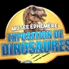 affiche Le Musée Ephémère: les dinosaures arrivent à Nice.