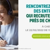 affiche e-Job Dating à Caen : décrochez un emploi !