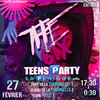 affiche THE6IX® TeensParty
