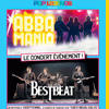 affiche POP LEGENDS : ABBA & THE BEATLES