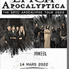 affiche EPICA + APOCALYPTICA - THE EPIC APOCALYPSE TOUR 2020