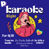 affiche Karaoke Night aux Piaules Belleville