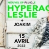 affiche Concert - Hyperactive Leslie (+) Joakim