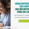 affiche e-Job Dating en Saône-et-Loire, Rhône & Ain : décrochez un emploi !