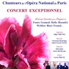 affiche Concert Exceptionnel des Chanteurs de l’Opéra National de Paris