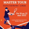 affiche 15ème édition du plus grand tournoi étudiant de tennis, le KPMG Tennis Master Tour 
