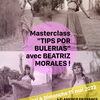 affiche Masterclass danse flamenco Beatriz Morales