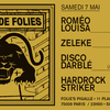 affiche House de Folies w/ Romeo Louisa, Zeleke, Disco Darblé & Hardrock Striker