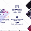 affiche Forum Horizons Maroc 2022