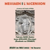 affiche L'Ascension d'Olivier Messiaen
