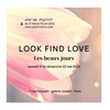 affiche LES BEAUX JOURS: vente de créateurs faite avec amour par LOOK FIND LOVE
