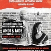 affiche OPP Live avec Andi & Jade (concert bossa-jazz)