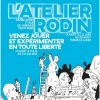 affiche L'atelier Rodin - venez jouer et expérimenter en toute liberté