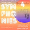affiche Orchestre Impromptu - Concert Mendelssohn, Schubert et Bach