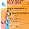 affiche Fête de la Musique au Grau du Roi - Fête de la Musique 2022