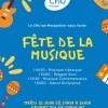 affiche Parenthèse musicale au CHU de Montpellier - Fête de la Musique 2022