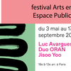 affiche Festival Arts en Espace Public - juin&juillet 