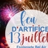 affiche Feu d'artifice du 14 juillet à Villepinte
