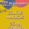 affiche ZOUFRIS MARACAS + SONA JOBARTEH