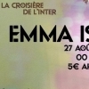 affiche La Croisière de l'Inter, Escale #28 : Emma Isabella