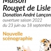 affiche Visite libre de la maison natale de Rouget de Lisle - Journées du Patrimoine 2022