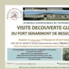 affiche Visite découverte guidée du Fort de Bessoncourt - Journées du Patrimoine 2022