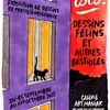 affiche Expo - Coco : dessins félins et autres bestioles