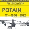 affiche Potain, patrimoine industriel - Platinium CQFT - Journées du Patrimoine 2022