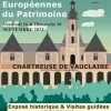 affiche Une multitude d'événements à la Chartreuse de Vauclaire - Journées du Patrimoine 2022
