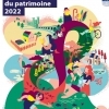affiche Visite des jardins et du parc de La Rongère - Journées du Patrimoine 2022