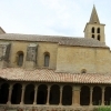 affiche Visitez librement la majestueuse abbaye bénédictine de ce petit village médiéval du Lauragais - Journées du Patrimoine 2022